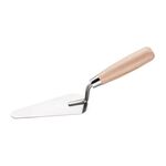 Kielnia "koci język" 140 mm stal nierdzewna uchwyt drewniany