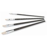 Zestaw pędzli artystycznych 4 sztuki 0/4/8/12 1K trzonek