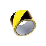 Taśma ostrzegawcza żółto-czarna 60 mm x 30 m