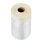 Folia ochronna z taśmą CQ F-HDPE 55 cm x 33 m C10 cm