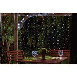 Lampki solarne kurtyna LED 192 sztuki