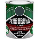 Farba antykorozyjna FERROBOND ULTRA półmat antracyt RAL 7016 0,7 l