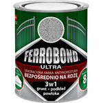 Farba antykorozyjna FERROBOND ULTRA młotek srebrny RAL 9006 0,7 l