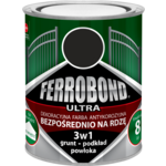 Farba antykorozyjna FERROBOND ULTRA półmat czarny RAL 9005 0,7 l