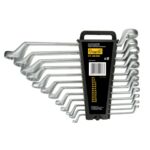 Klucz oczkowy głęboko odsadzony 6 - 32 mm zestaw 12 sztuk Condor