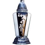 Znicz szklany 31,5 cm Z-42 srebrny