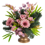 Kompozycja kwiatowa w misce 50 x 35 cm WŚ-STN-03