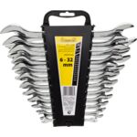 Klucz płaski 6,0 - 32 mm zestaw 12 sztuk Condor