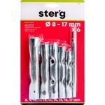 Klucz rurowy 6,0 - 17 mm zestaw 6 sztuk Condor