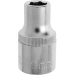 Nasadka sześciokątna 9 mm 1/2" Jufisto