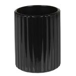 Kubek STRIP śr. 7,8 x 10 cm czarny
