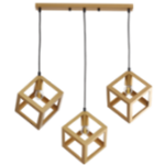 Lampa wisząca Sweden Gold 3xE27 złoty