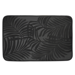 Dywanik łazienkowy Loft 84 x 50 cm czarny