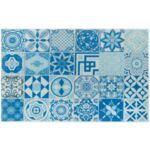 Wycieraczka Sphinx print 38 x 57 cm mozaika niebieski