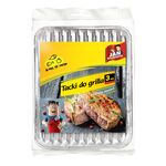 Tacka do grilla prostokątna mała 3 sztuki Jan Niezbędny