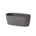 Skrzynka Mika 27 cm z podstawką antracyt