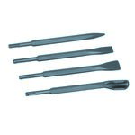 Zestaw dłut SDS PLUS 250 mm do betonu szpicak płaskie 20 mm płaskie 40 mm bruzdownica 22 mm DEDRA