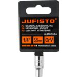 Nasadka sześciokątna 4,5 mm 1/4" Jufisto