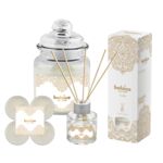 Zestaw zapachowy świeca + dyfuzor + podgrzewacz wanilia Bolsius