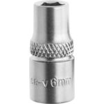 Nasadka sześciokątna 6 mm 1/4" Jufisto