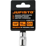 Nasadka sześciokątna 10 mm 1/4" Jufisto