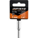 Nasadka 1/4" długa 50 mm, 5 mm Jufisto