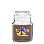 Świeca zapachowa w szkle SND71-340 czekolada-pomarańcza BISPOL