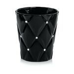 Osłonka glamour czarna 14 cm