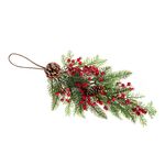 Dekoracja wisząca z szyszkami 54 cm