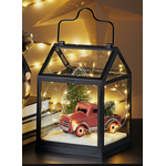 Latarenka LED 20 cm czarna