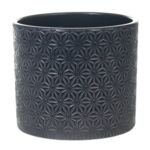 Osłonka ceramiczna Cylinder 415 15 cm granit lazur