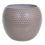 Osłonka ceramiczna Kula 510 14 cm HONEY ciemny zielony lazur