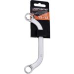 Klucz oczkowy dwustronny wygięty 12 x 13 mm Jufisto