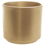 Osłonka ceramiczna Cylinder 994 12 cm złoty perłowy Cermax