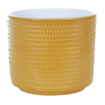 Osłonka ceramiczna Cylinder CALLA 991 12 cm miodowy lazur