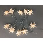 Lampki gwiazdki 2xAA ciepły biały