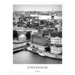 Obraz 50 x 70 cm Stockholm B&W