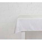 Obrus żakardowy Bright Leaves 130 x 180 cm biały