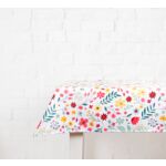 Obrus dekoracyjny Fabulous Flower 130 x 180 cm czerwony