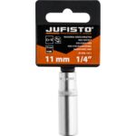 Nasadka 1/4" długa l - 50 mm, 11 mm Jufisto