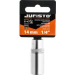 Nasadka 1/4" długa l - 50 mm, 14 mm Jufisto