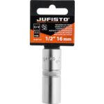 Nasadka do świec samochodowych 1/2" 16 mm Jufisto