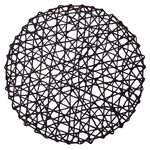 Podkładka CARTA śr.38 cm czarny