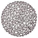 Podkładka CARTA śr.38 cm szary