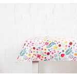 Obrus dekoracyjny Fabulous Flowers 145 x 220 cm czerwony