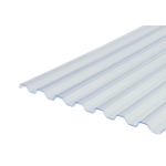 Płyta PVC przeźroczysta TRAPEZ 70/18 900 x 2500 x 0,8 mm