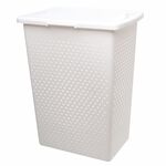 Kosz na pranie Malva Slim 37 l biały