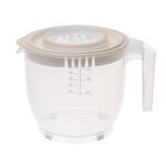 Pojemnik do miksowania z pokrywą 2,2 l kremowy
