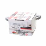 Garnek Apollo 24 cm 6,3 l szary
