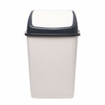 Kosz CLIP 4l/5l krem-antracyt